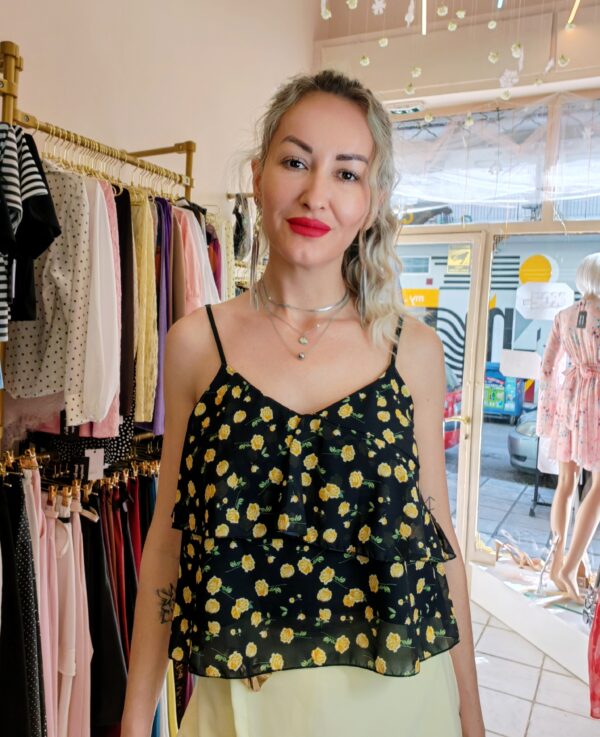 ΤΟΠ ΜΕ ΤΙΡΑΝΤΕΣ ΦΛΟΡΑΛ